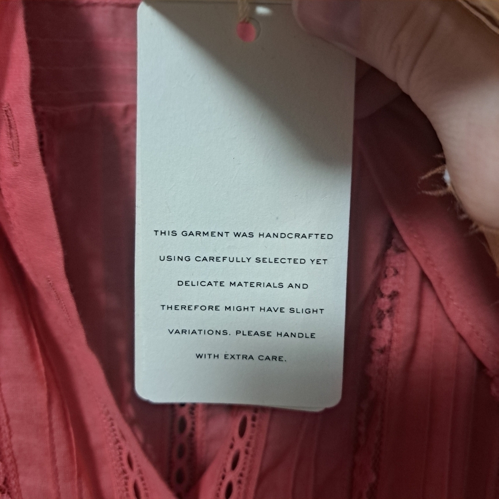 Doen Marla Midi Dress Apple Blossom Medium NWT - Picture 8 of 9